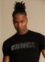 Dsquared2 Heren Italiaans Katoenen T-Shirt met Uniek Label Detail Zwart Heren - Thumbnail 5