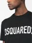 Dsquared2 Opvallend Logo T-shirt Minimalistisch Ontwerp Black Heren - Thumbnail 8