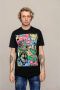 Dsquared2 Zwarte katoenen T-shirt met Chic Dan Fit Black Heren - Thumbnail 6