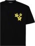 Dsquared2 Heren T-shirt met grafische print en multicolor design Zwart Heren - Thumbnail 2