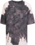 Dsquared2 Trendy Tie Dye T-Shirt Black Heren - Thumbnail 2