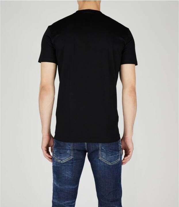 Dsquared2 T-Shirts Zwart Heren