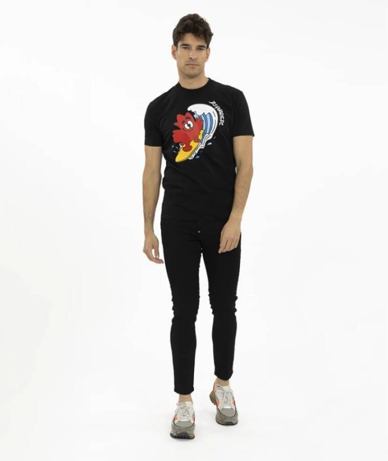 Dsquared2 Cool Fit T-Shirt Zwart Heren