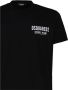 Dsquared2 Zwart Katoenen Jersey T-Shirt voor Heren Zwart Heren - Thumbnail 4