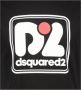 Dsquared2 Zwart D2 T-Shirt met Voorkant Print Black Heren - Thumbnail 7
