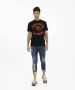 Dsquared2 California Tee Stijlvolle Ronde Hals T-Shirt voor Heren Zwart Heren - Thumbnail 2