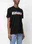 Dsquared2 Glitter-Embellished Logo Print T-Shirt Black Heren - Thumbnail 3