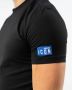 Dsquared2 Zwarte en blauwe katoenen T-shirt met logo patches Black Heren - Thumbnail 2