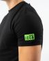 Dsquared2 Zwart en groen katoenen T-shirt met logo patch Black Heren - Thumbnail 4
