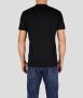 Dsquared2 Glitter Logo Zwart Katoenen T-Shirt Black Heren - Thumbnail 2