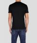 Dsquared2 Vervaagd Logo Zwart Katoenen T-Shirt Black Heren - Thumbnail 2