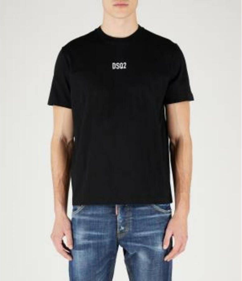 Dsquared2 T-shirts Zwart Heren
