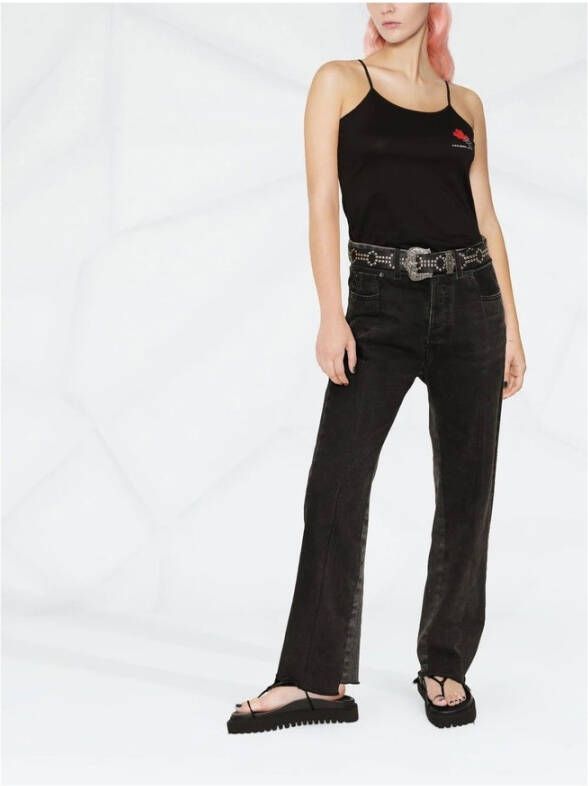 Dsquared2 Stijlvolle mouwloze top Zwart Dames