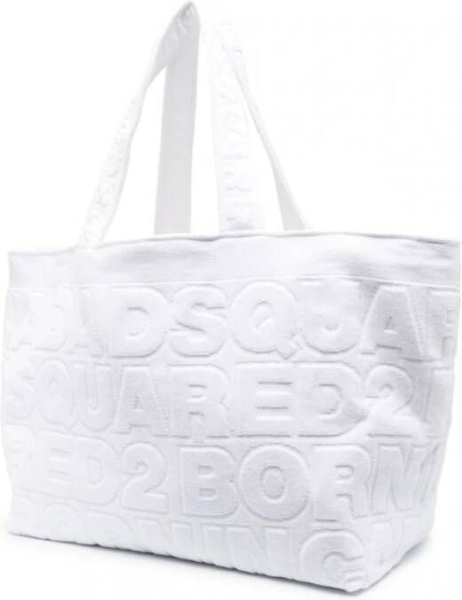 Dsquared2 Tote Bags Wit Dames