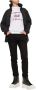 Dsquared2 Zwarte Logo Print Jas Regular Fit Black Heren - Thumbnail 2