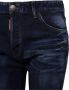 Dsquared2 Cool Guy Blauwe Jeans Slim Fit Vervaagd Effect Blauw Heren - Thumbnail 3