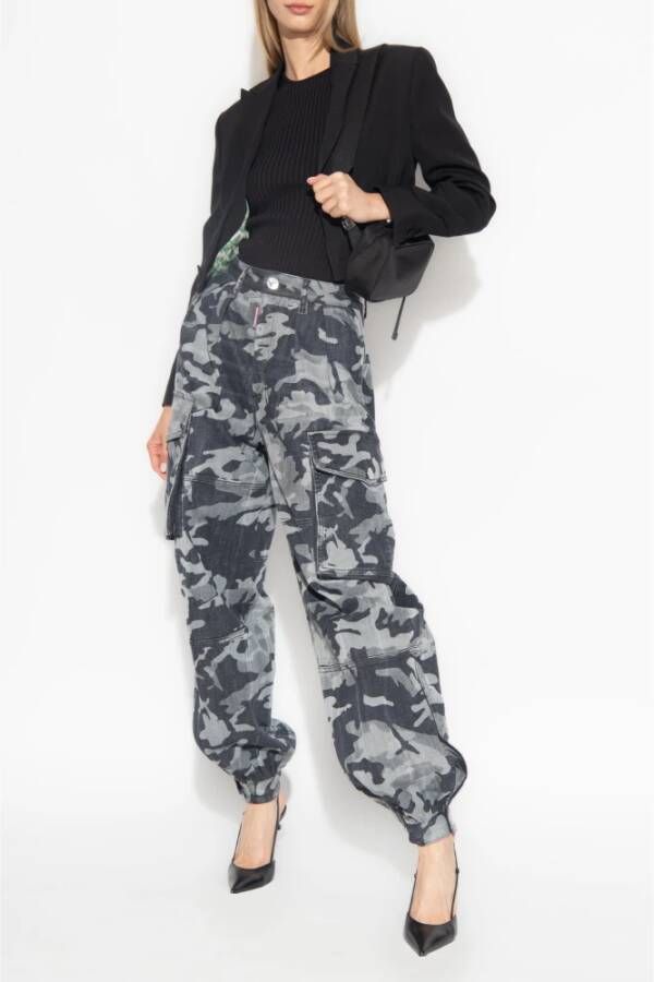 Dsquared2 Cargobroek Grijs Dames