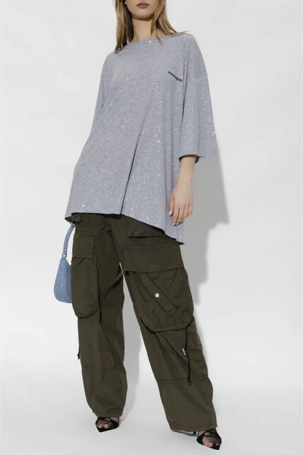 Dsquared2 Trousers Groen Dames