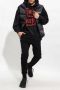 Dsquared2 Sportieve Sweatpants met Gekke Boorden Zwart Heren - Thumbnail 4