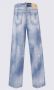 Dsquared2 Bleached Wide Jeans Blauw Dames - Thumbnail 2