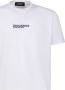Dsquared2 Logo-Print Katoenen T-Shirt voor Heren White Heren - Thumbnail 5