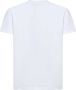 Dsquared2 Witte Ribgebreide Crewneck T-shirts en Polos White Heren - Thumbnail 2
