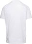 Dsquared2 Witte T-shirts en Polos met Front Logo White Heren - Thumbnail 3