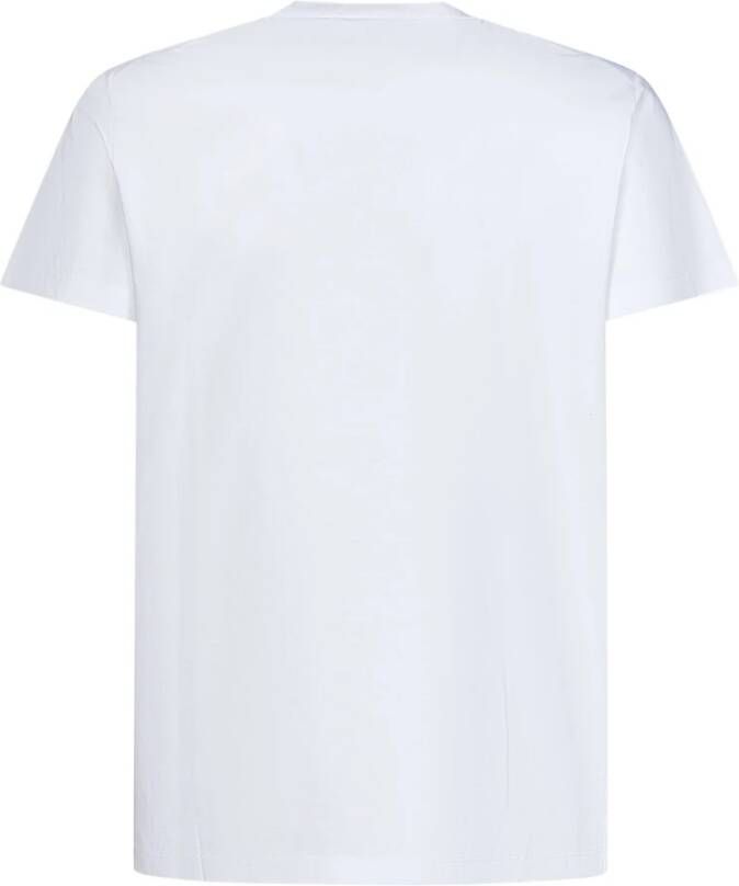 Dsquared2 Witte T-shirts en Polos van Wit Heren