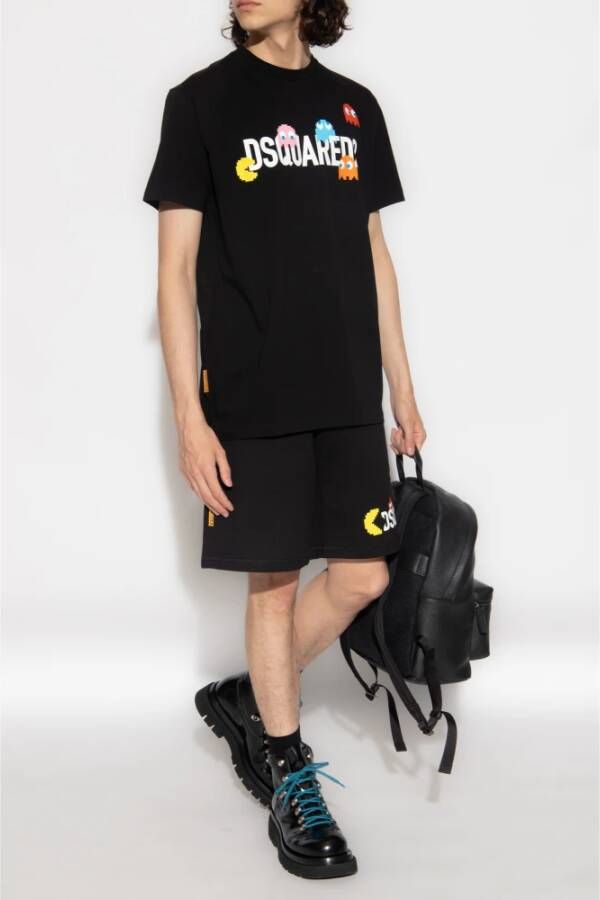 Dsquared2 x Pac-Man™ Shorts Zwart Heren
