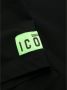 Dsquared2 Zwart en groen katoenen T-shirt met logo patch Black Heren - Thumbnail 5