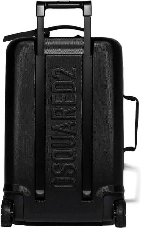 Dsquared2 Zwart Wit Icon Trolley Zwart Heren