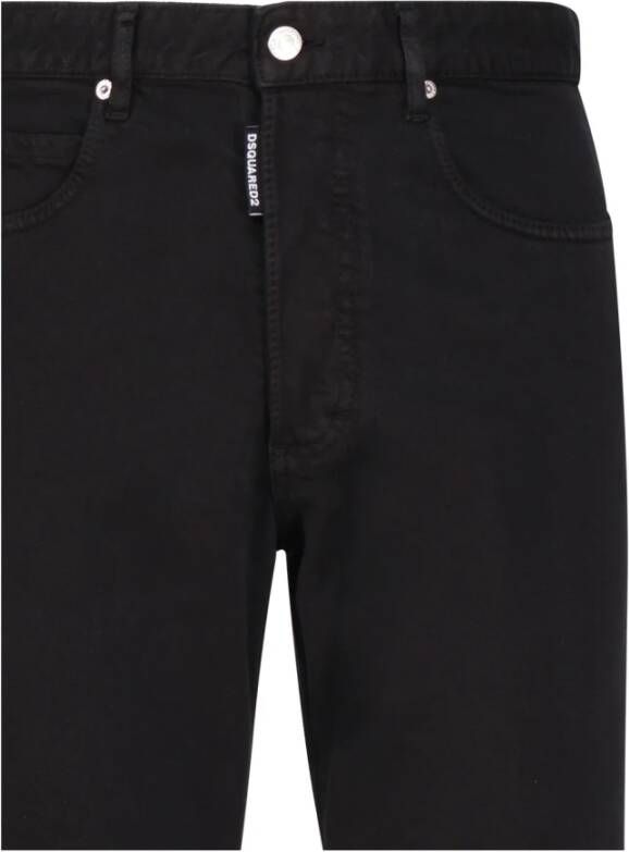 Dsquared2 Zwarte Slim Fit Jeans Black Dames