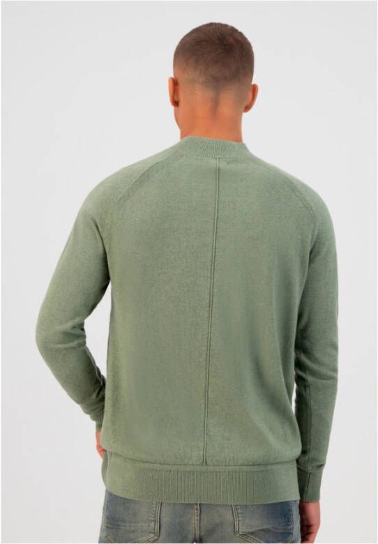 Dstrezzed Turtleneck Trui Groen - Foto 3