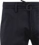 DSTREZZED Heren Broeken Lancaster Twill Knit Tapered Jogger Donkerblauw - Thumbnail 2