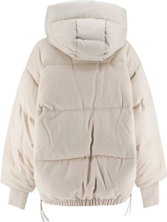 Duno Down Jackets Beige Dames