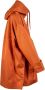 Duno Hooded Mantel van 3-Laags Technische Stof met Ritssluiting Orange Dames - Thumbnail 2