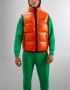 Duvetica Omkeerbaar waterafstotend herenvest Orange Heren - Thumbnail 4