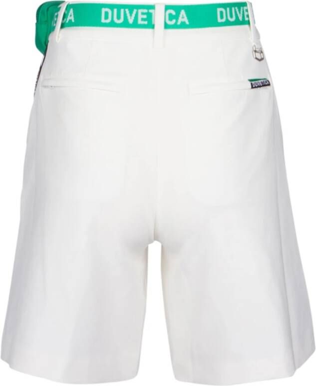 duvetica Hoge kwaliteit casual shorts voor vrouwen Wit Dames