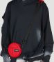 Eastpak Circle Convertible Crossbody Bag Red Unisex - Thumbnail 2