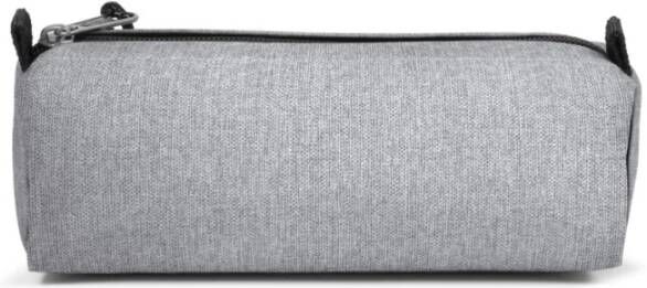 Eastpak Stijlvolle Polyester Pennenzak met Ritssluiting Grijs Unisex