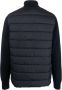 Ecoalf Blauwe Gewatteerde Hoge Kraag Jas Blauw Heren - Thumbnail 2