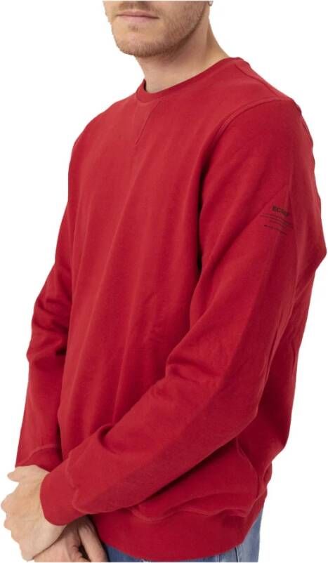 Ecoalf Round-neck Knitwear Rood Heren