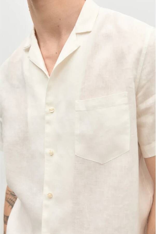 Ecoalf Short Sleeve Shirts Wit Heren