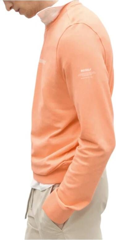 Ecoalf Sweatshirt Oranje Heren