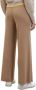 Ecoalf Wide Trousers Bruin Dames - Thumbnail 2