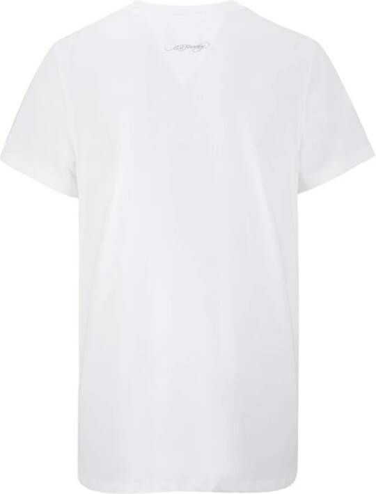 Ed Hardy T-shirts Wit Heren