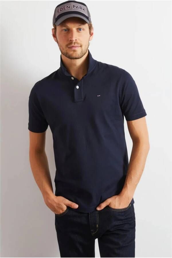 Eden Park Polo Shirts Blauw Heren