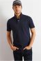 Eden Park Katoenen poloshirt met korte mouwen Blue Heren - Thumbnail 2