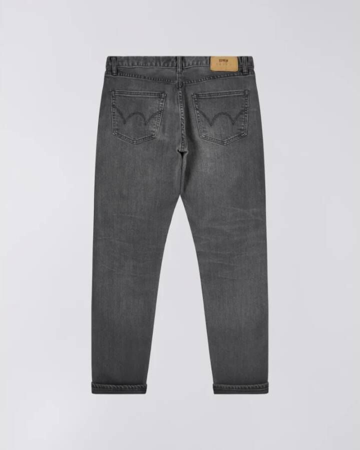 Edwin Straight Jeans Zwart Heren