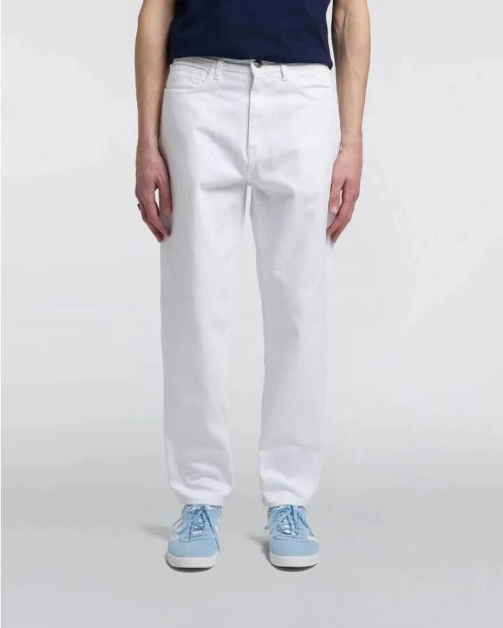 Edwin Trousers Wit Heren